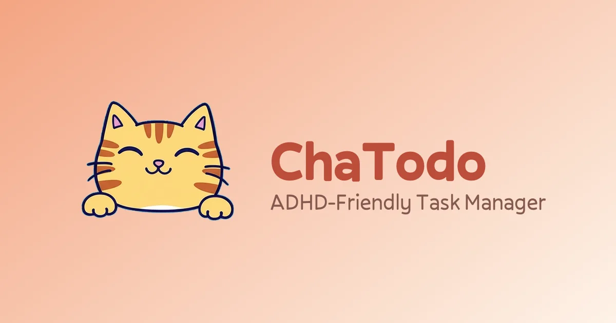 ADHD-Friendly To-Do List & Task Manager